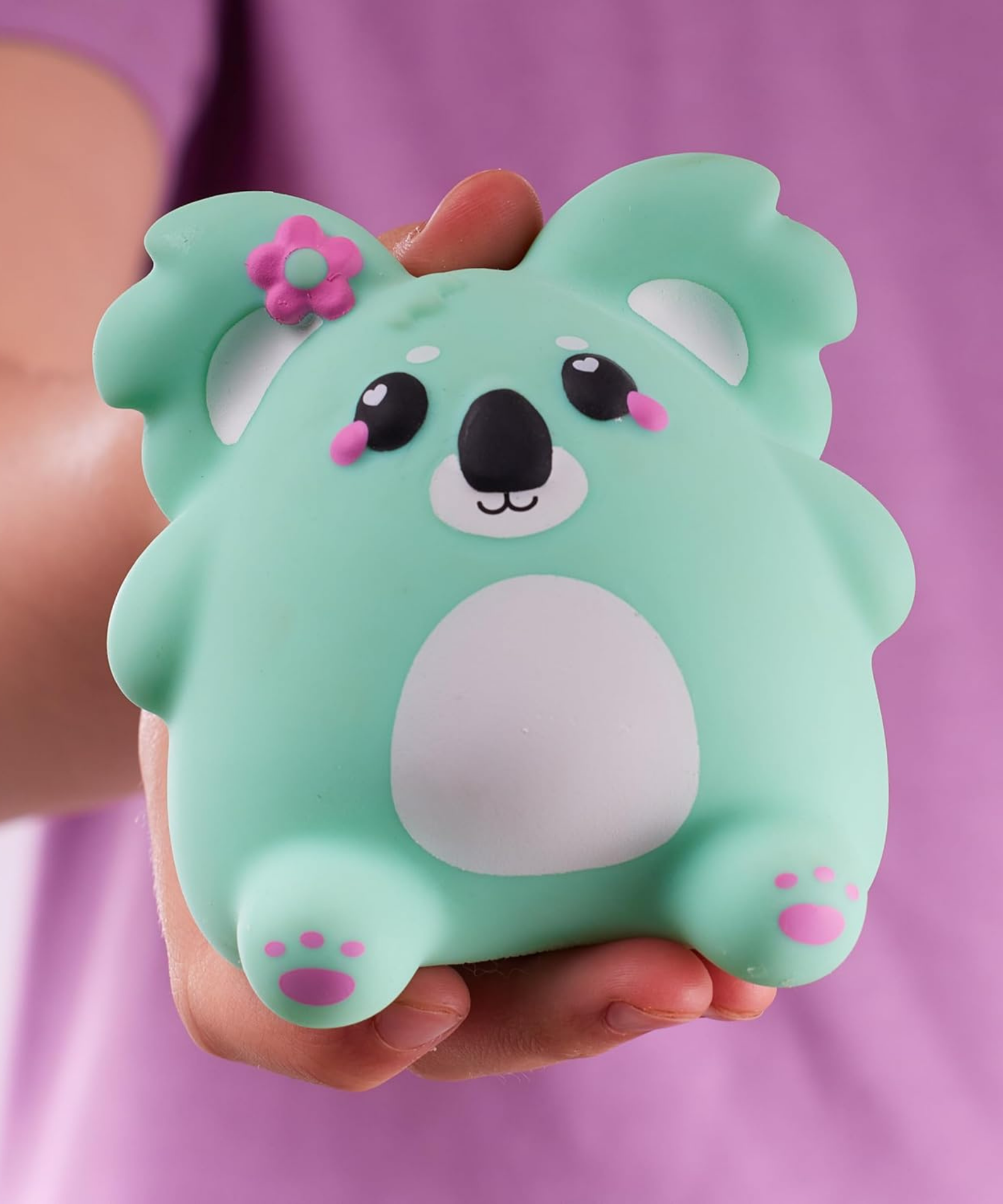 سموشزيز كيوتيزيز تشيب، كوالا أخضر، شخصيات قابلة للتجميع، ناعمة للغاية، محببة وطرية!