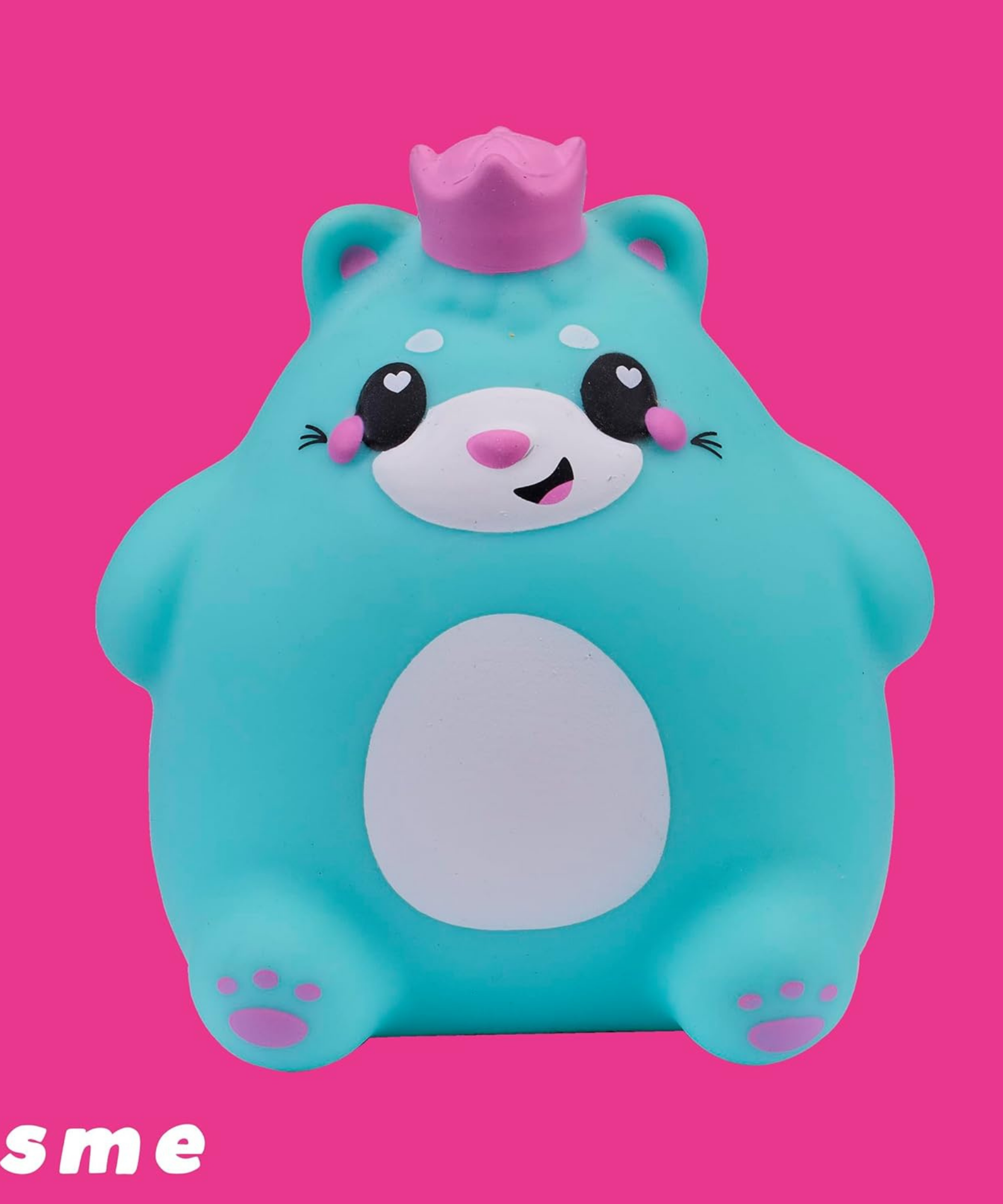 سمووشز كيوتيزيز إسمي، القطة الخضراء، شخصيات قابلة للتجميع، ناعمة للغاية، محببة وطرية!