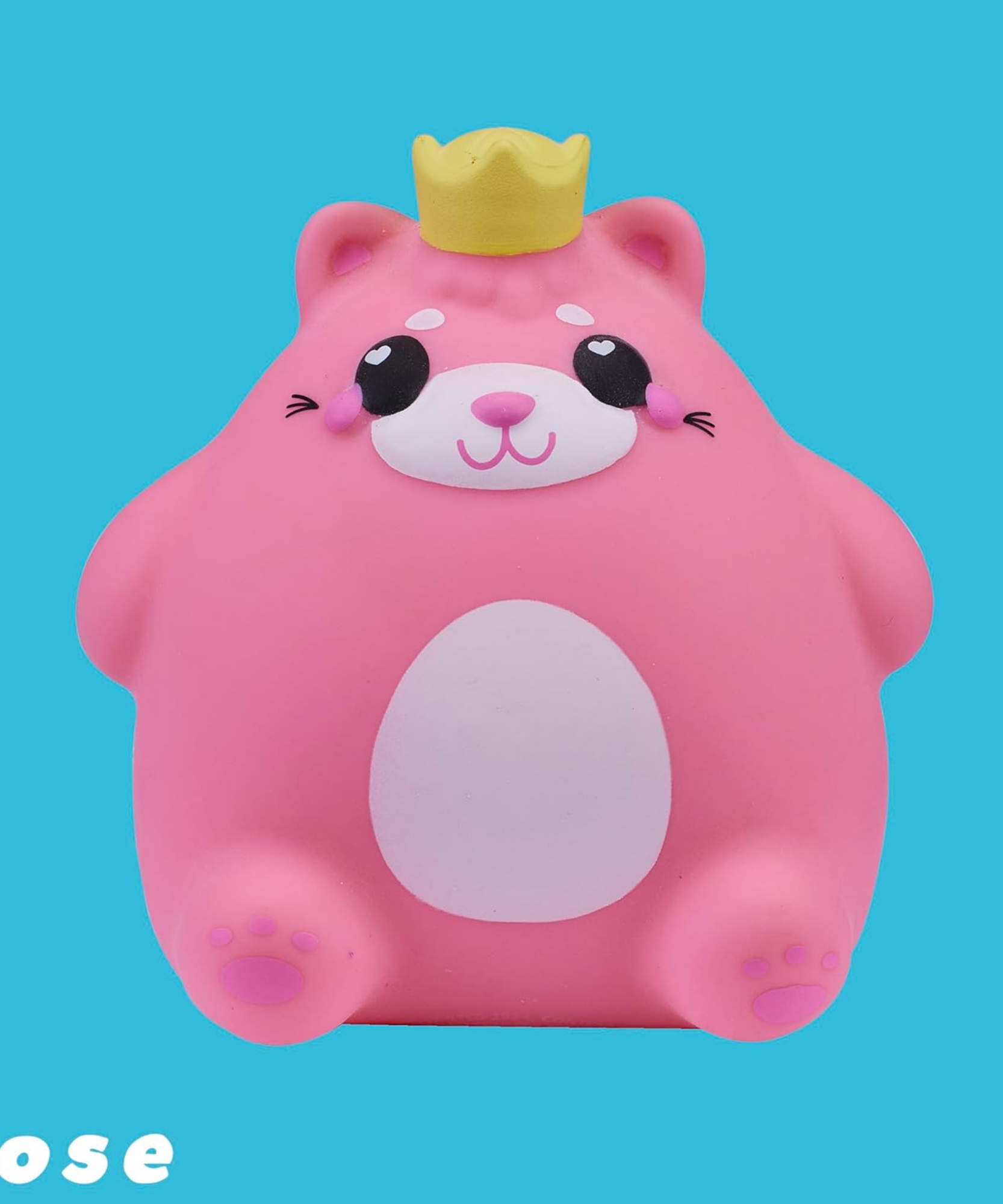 سمووشزيز كيوتيزيز روز، القطة الوردية، شخصيات قابلة للتجميع، ناعمة للغاية، محببة وطرية!