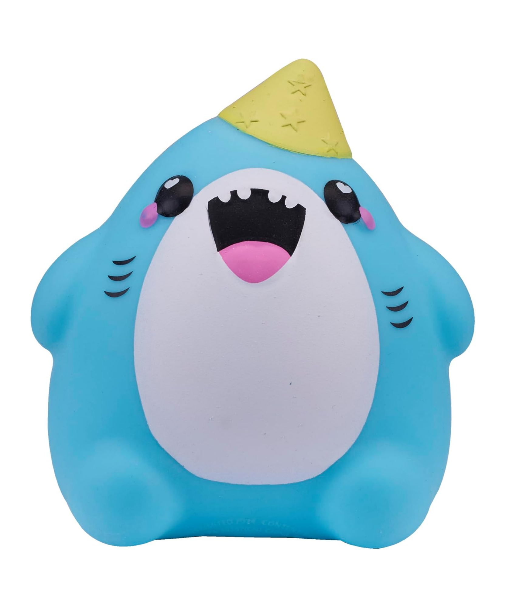 Smooshzees Cutezees Snaws، سمكة قرش زرقاء، شخصيات قابلة للتجميع، ناعمة للغاية، محببة وطرية!
