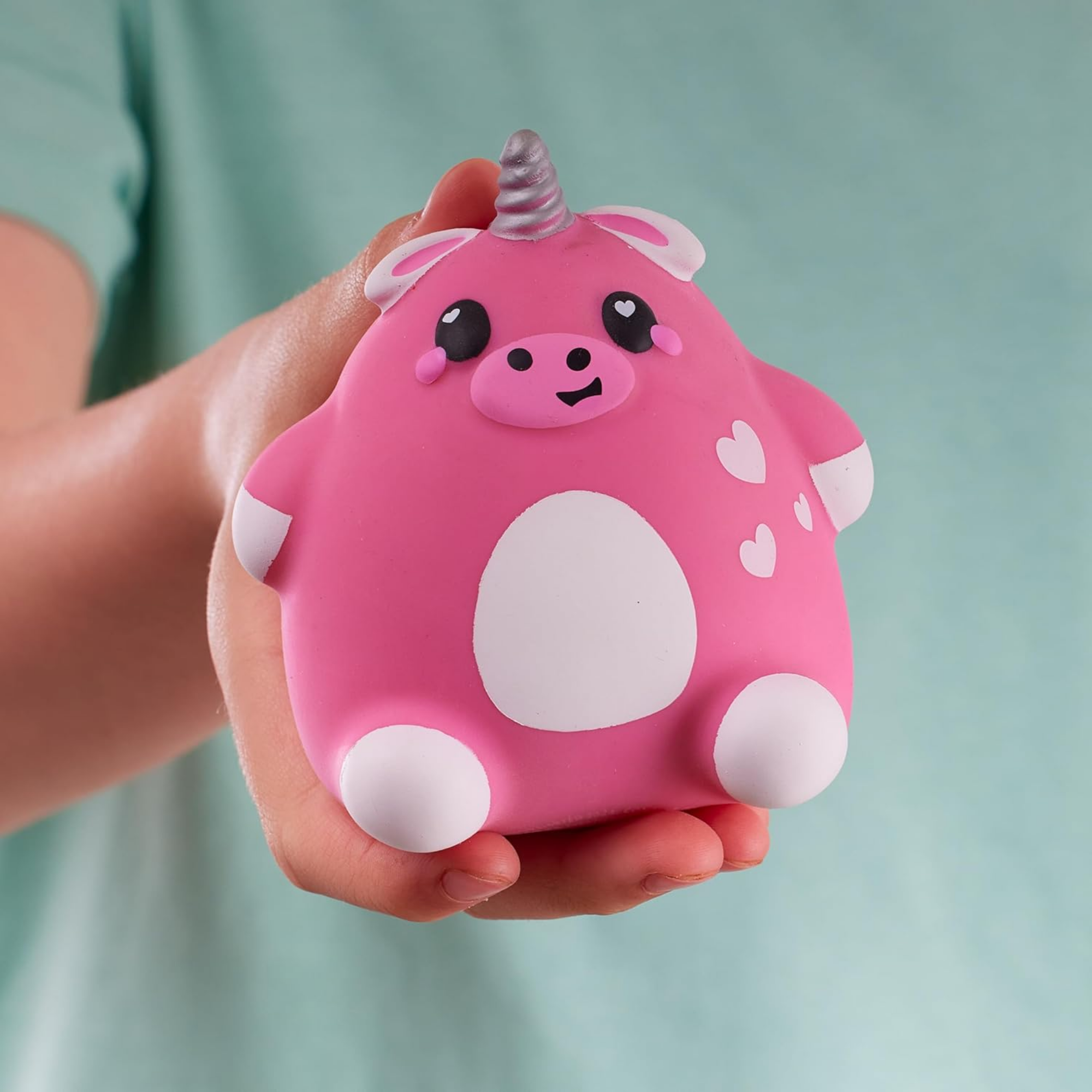 سمووشزيز كيوتيزيز سكارليت، بينك يونيكاو، شخصيات قابلة للتجميع، ناعمة للغاية، محببة وطرية!