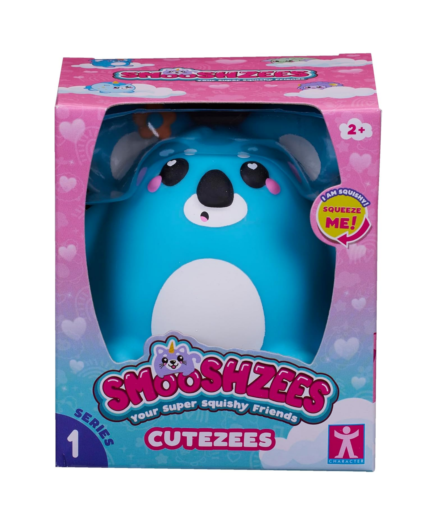 سمووشزيز كيوتيزيز بامبو، كوالا أزرق، شخصيات قابلة للتجميع، ناعمة للغاية، محببة وطرية!