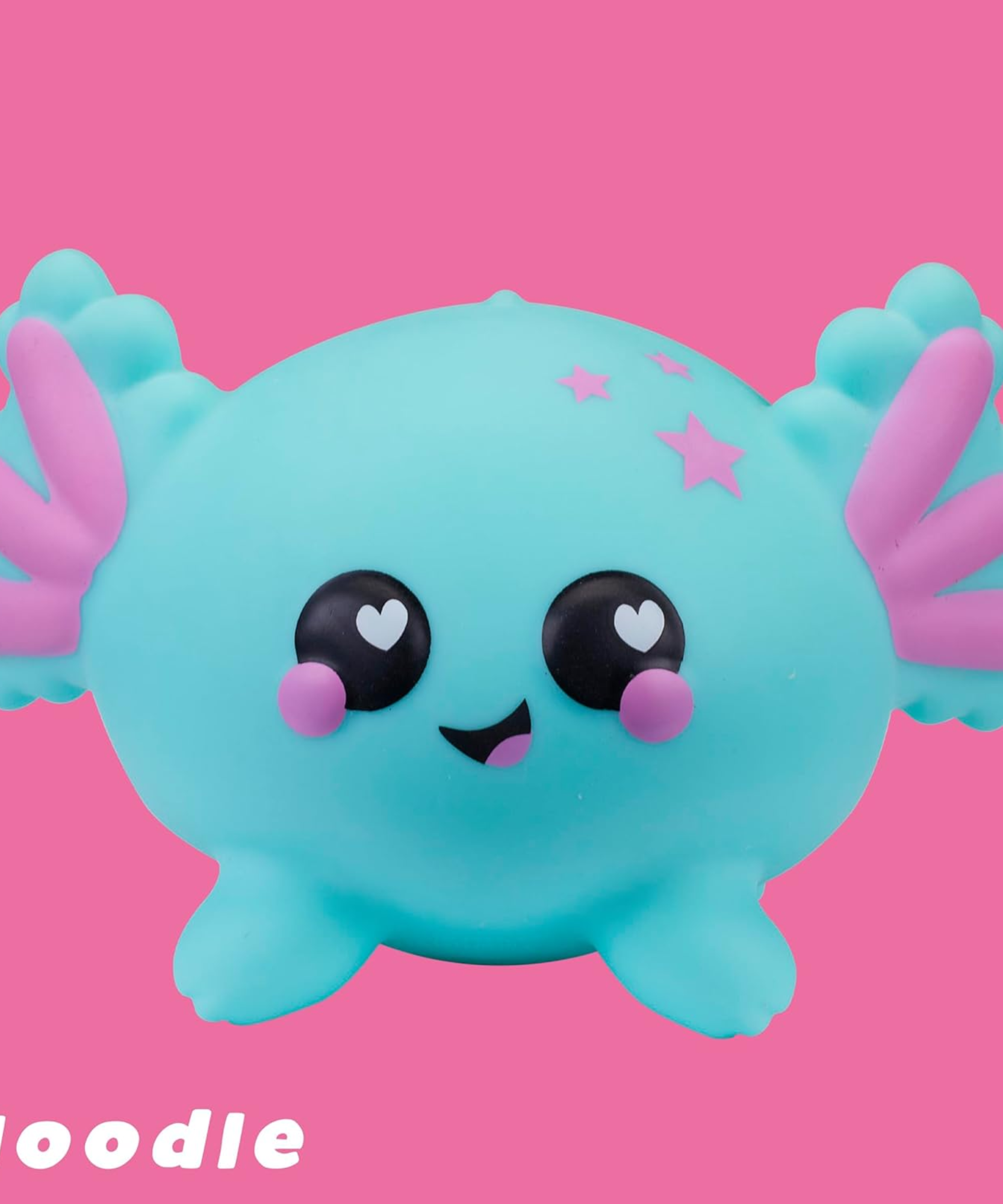 سمووشزيز لوفزيس، نودل، أكسولوتل أخضر، شخصيات قابلة للتجميع، ناعمة للغاية، محببة وطرية!