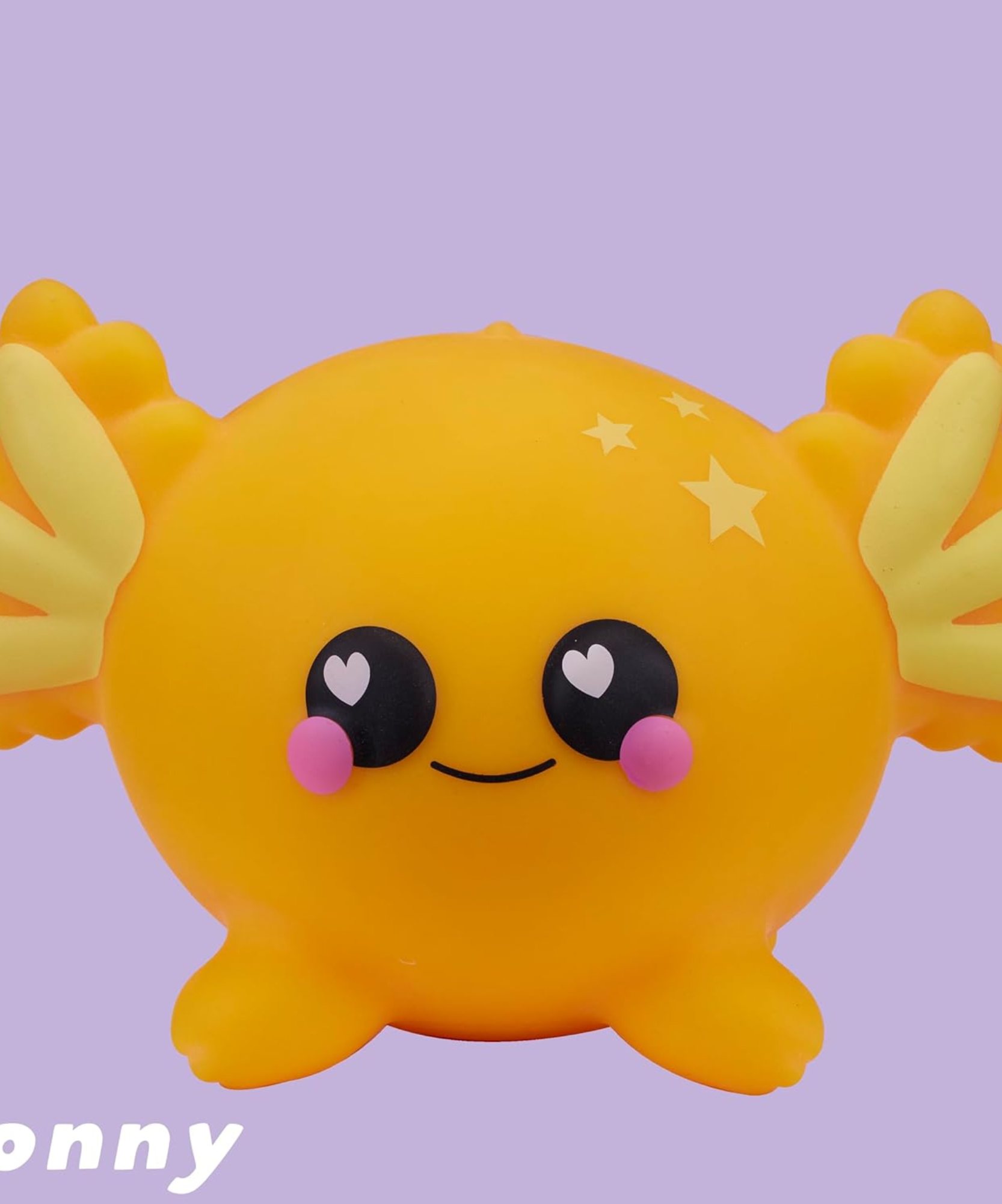 سمووشزيز لوفزيس، سوني، أكسولوتل الأصفر، شخصيات قابلة للتجميع، ناعمة للغاية، محببة وطرية!