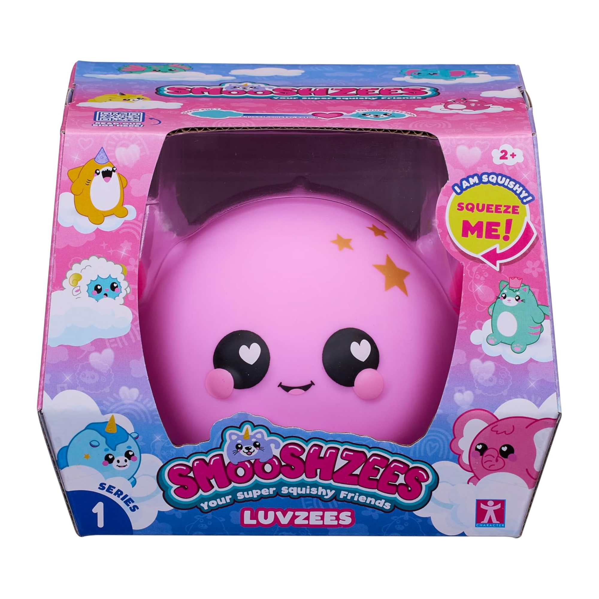 سمووشزيز لوفزيس، جيلي، أكسولوتل وردي، شخصيات قابلة للتجميع، ناعمة للغاية، محببة وطرية!