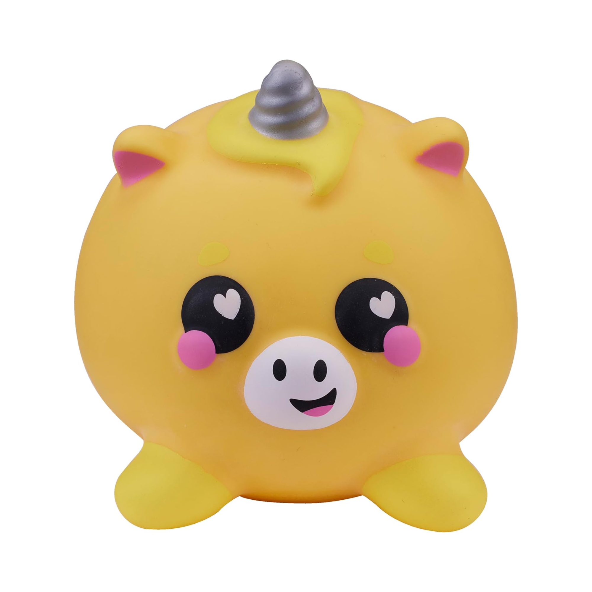 سمووشزيز لوفزيس، فندر، وحيد القرن الأصفر، شخصيات قابلة للتجميع، ناعمة للغاية، محببة وطرية!