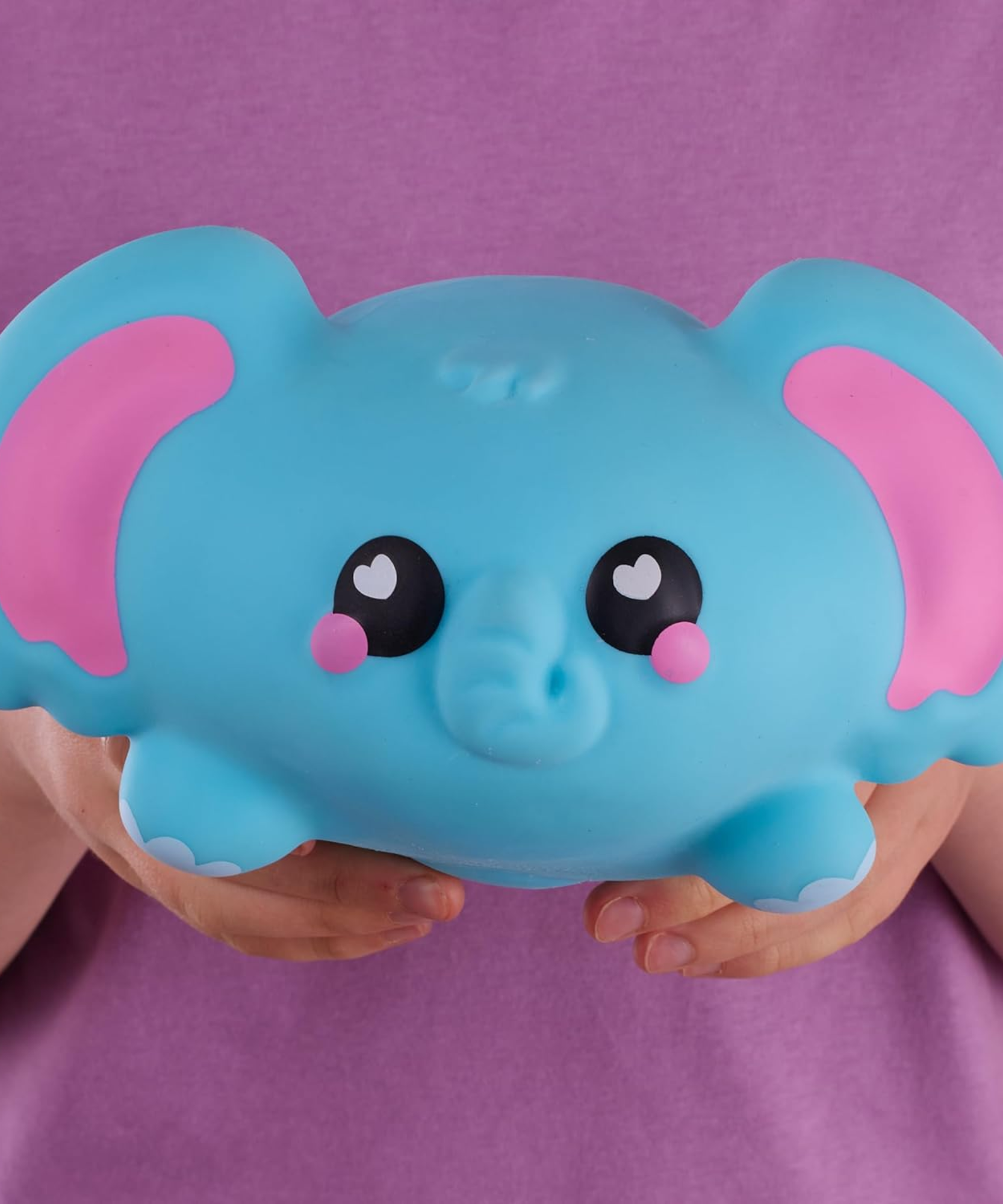 سموشزيز سنجزيز، لونا، الفيل الأزرق، شخصيات قابلة للتجميع، ناعمة للغاية، محببة وطرية!