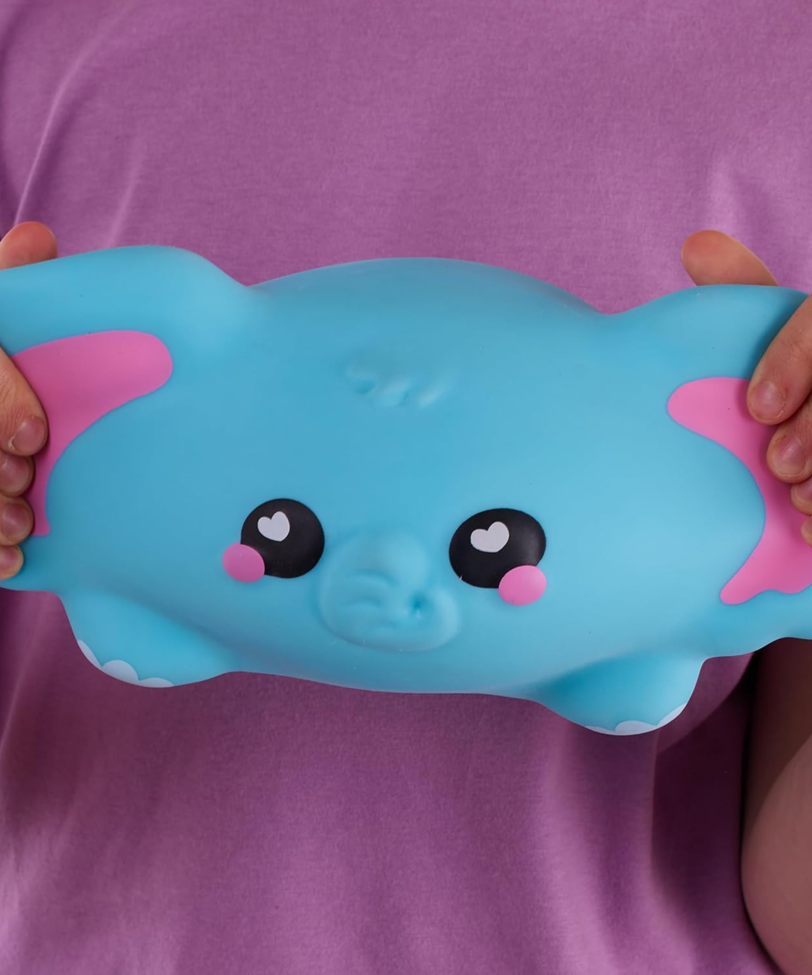 سموشزيز سنجزيز، لونا، الفيل الأزرق، شخصيات قابلة للتجميع، ناعمة للغاية، محببة وطرية!