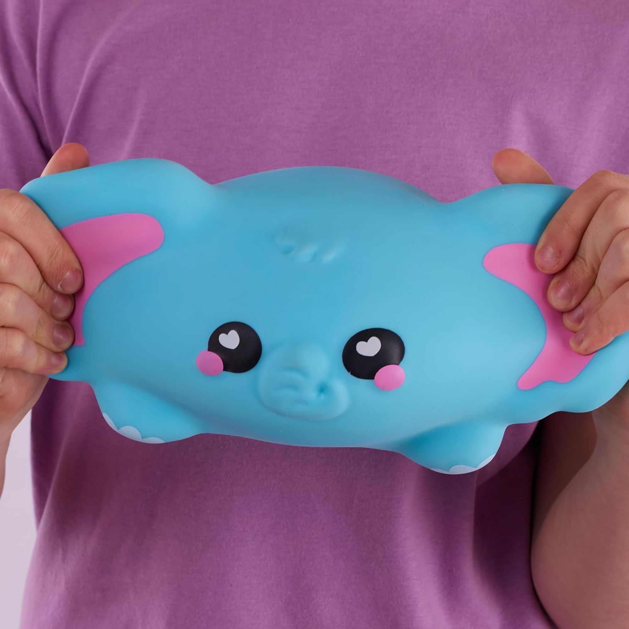 سموشزيز سنجزيز، لونا، الفيل الأزرق، شخصيات قابلة للتجميع، ناعمة للغاية، محببة وطرية!