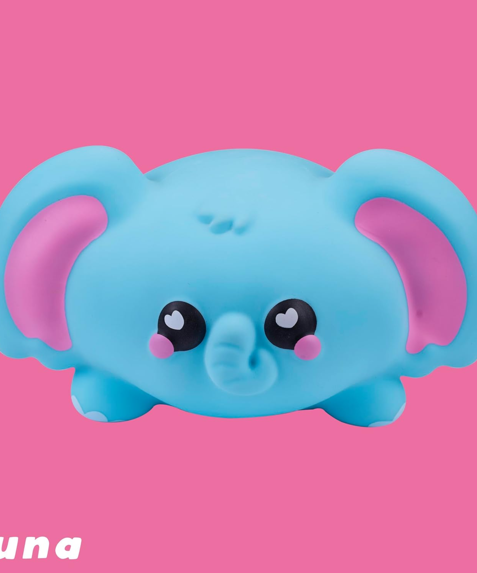 سموشزيز سنجزيز، لونا، الفيل الأزرق، شخصيات قابلة للتجميع، ناعمة للغاية، محببة وطرية!