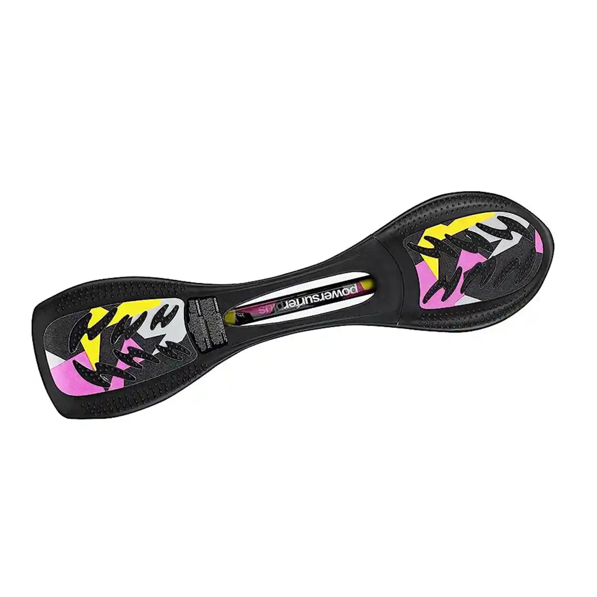 JD Bug Power Surfer Skateboard Pink White, Lightweight Flexible Deck, High Performance Wheels, Durable Build for Kids and Teens Age 8+