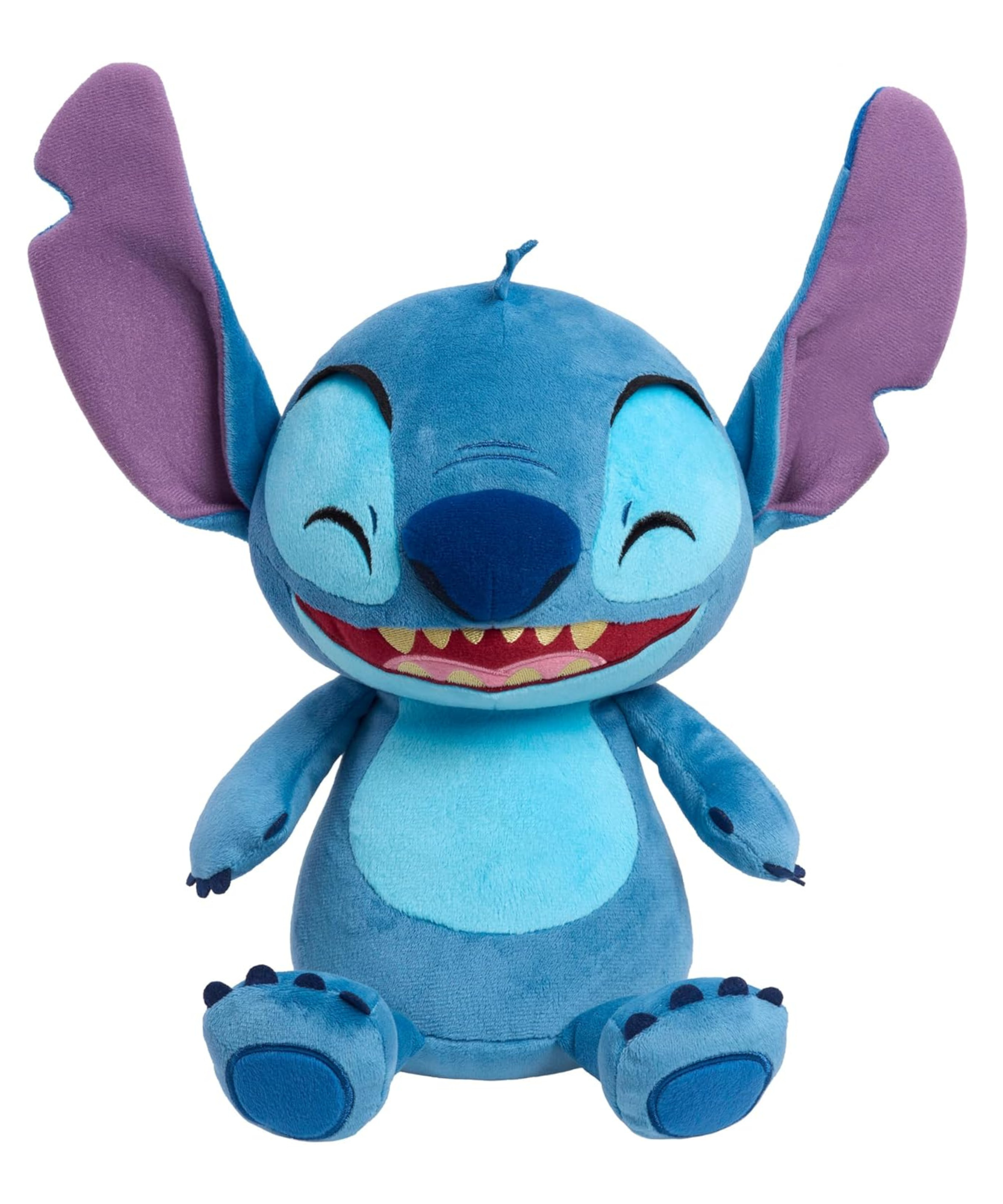 دمية ديزني ليلو وستيتش المحشوة، مقاس 28 سم (11 بوصة) مع صوت وحركة، ناعمة ومريحة، قابلة للعناق، مرخصة رسميًا من جاست بلاي، للأولاد والبنات، من عمر 3 سنوات فما فوق