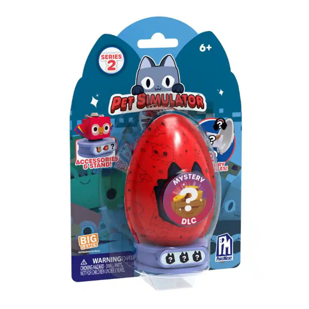 Pet Simulator X, Mystery Egg, Series 2, 1-Pack, 3-Inch Collectible, Randomized Pet Figure