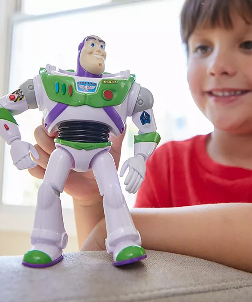 Toy Story 4 7" Buzz Lightyear Basic Figure, Disney Pixar Character, Posable Action Figure, Storytelling Play, Collectible Toy, Ages 3+