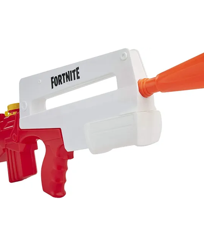 Nerf Super Soaker Fortnite Burst AR Water Blaster, Pump-Action Soakage, Fortnite-Inspired Design, Outdoor Summer Toy, Multicolour