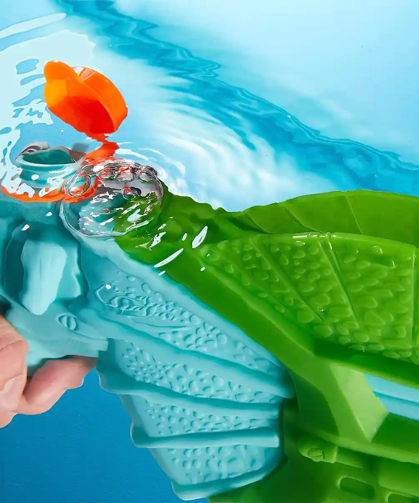 SUPERSOAKER Nerf DinoSquad Dino-Soak Water Blaster, Pump-Action Soakage, Dilophosaurus Dinosaur Design, Outdoor Summer Water Blaster, Multicolour