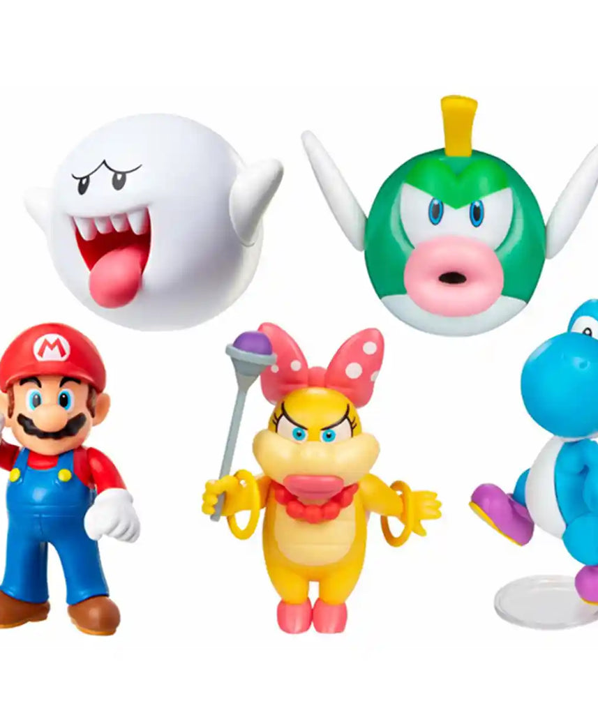 لعبة نينتندو سوبر ماريو ويف 30، شخصية متنوعة، 4 بوصات، قابلة للتجميع، عبوة من قطعة واحدة