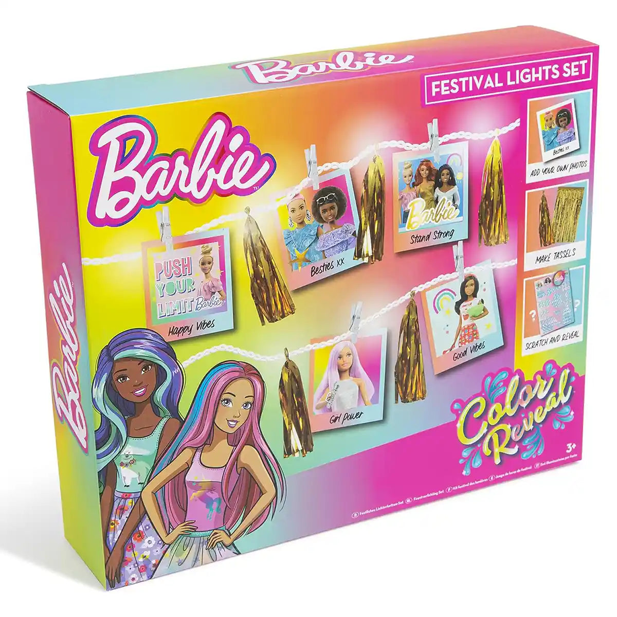 Barbie Festival Lights Set Multicolor Color Reveal Night Light Fairy Lights RMS-99-0005