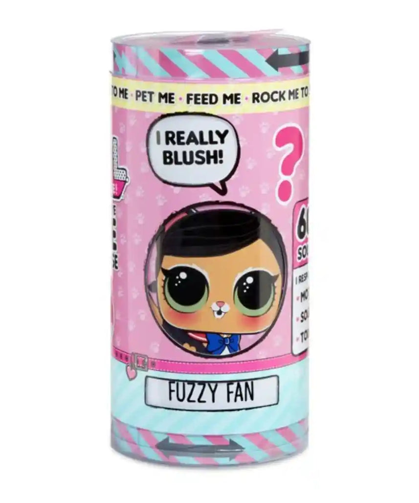 لعبة LOL Surprise التفاعلية على شكل مروحة حيوانات أليفة مفاجآت حية، أكثر من 60 صوتًا واقعيًا، تستجيب للحركة واللمس والأصوات، تتضمن ملحقات، لعبة تفاعلية للأطفال، هدية للبنات والأولاد من سن 4 إلى 5 سنوات.