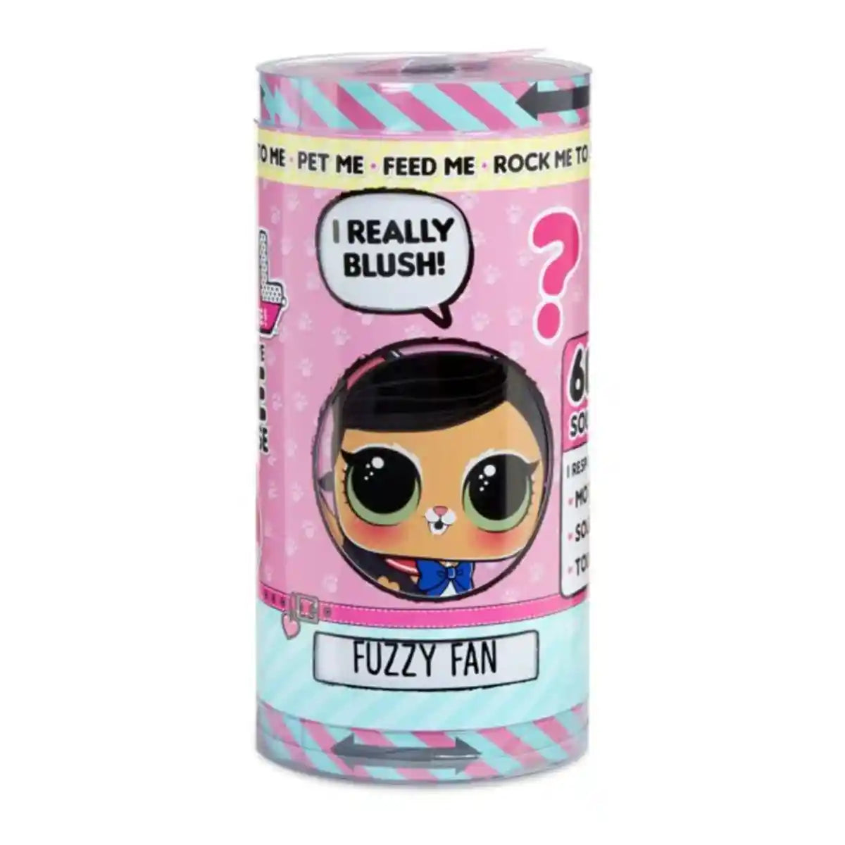 لعبة LOL Surprise التفاعلية على شكل مروحة حيوانات أليفة مفاجآت حية، أكثر من 60 صوتًا واقعيًا، تستجيب للحركة واللمس والأصوات، تتضمن ملحقات، لعبة تفاعلية للأطفال، هدية للبنات والأولاد من سن 4 إلى 5 سنوات.