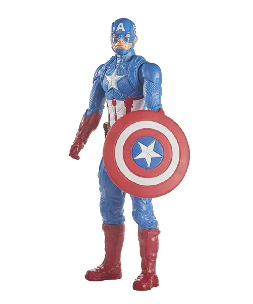 شخصية كابتن أمريكا من مارفل أفينجرز تيتان هيرو بلاست جير 30 سم - E7877
