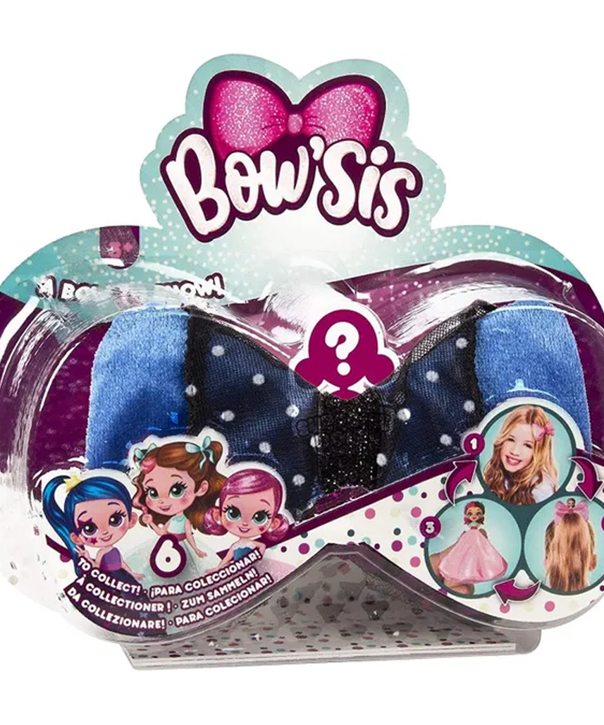 دمية باوزيس الصغيرة المتنوعة (قطعة واحدة) من آي إم سي تويز، دمية مفاجأة قابلة للتجميع مع ملحق فيونكة مخفية، ألعاب للبنات من سن 3 سنوات فما فوق