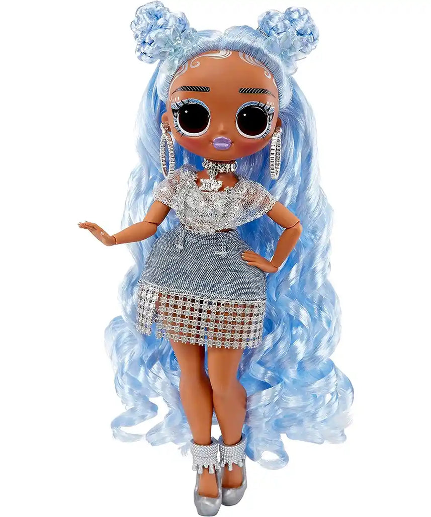 إصدار عرض أزياء إل أو إل سربرايز أو إم جي، ميسي فروست، دمية أزياء بطول 10 بوصات، ملابس متحولة، جاهزة للعرض، دمية مفصلية، ملحقات متضمنة، لعبة للأطفال من سن 4 سنوات فما فوق