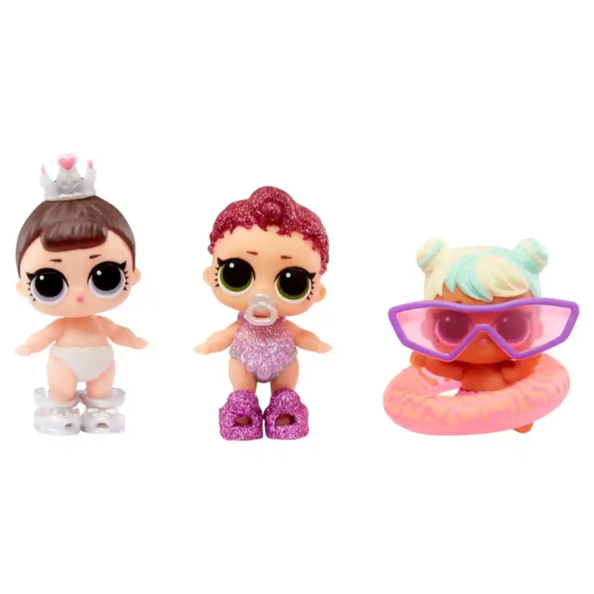 دمية لول سربرايز بابل فوم ليل سيسترز، دمية بيبي سيسترز قابلة للتجميع، مفاجأة بابل، متغيرة اللون، تفاصيل براقة، تتضمن ملحقات، هدية للبنات من سن 4 سنوات فما فوق