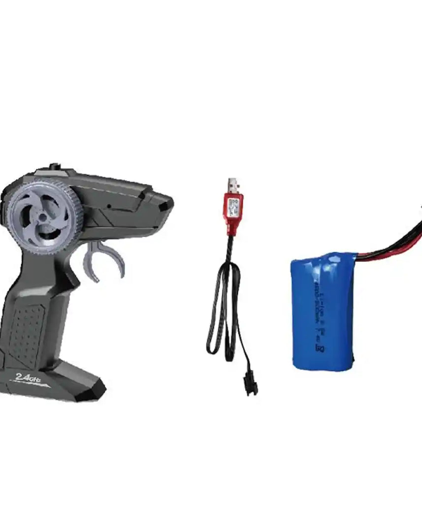 سيارة سباق CRAZON بمقياس 1:10 مزودة بأضواء رائعة من سلك GL - جهاز تحكم عن بعد 2.4 جيجاهرتز، سرعة 15 كم/ساعة، مدى 25 مترًا، مناسبة للأعمار من 3 سنوات فما فوق