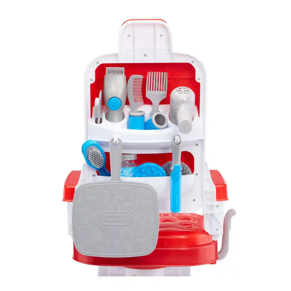 Little Tikes Style Station – Pretend Play Salon & Barber Shop Chair with 20 Accessories, Working Hairdryer & Buzzing Clippers – Kids Ages 3–5