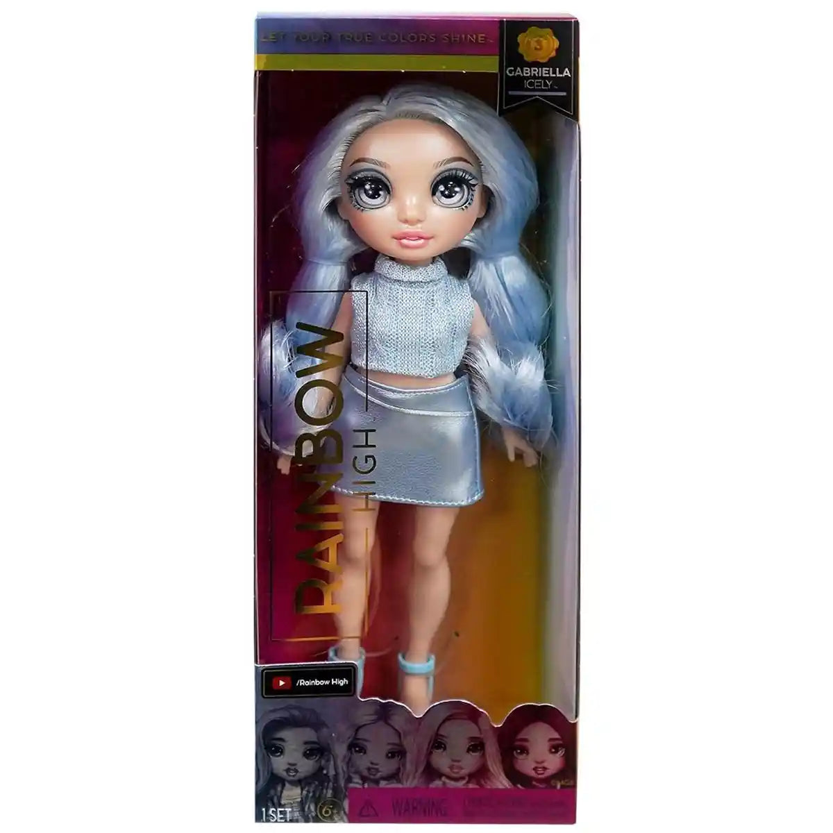 Rainbow High Fashion Doll Icely (Limited Edition), High-Quality Kids Toy, Durable & Educational, Suitable for Ages 3+