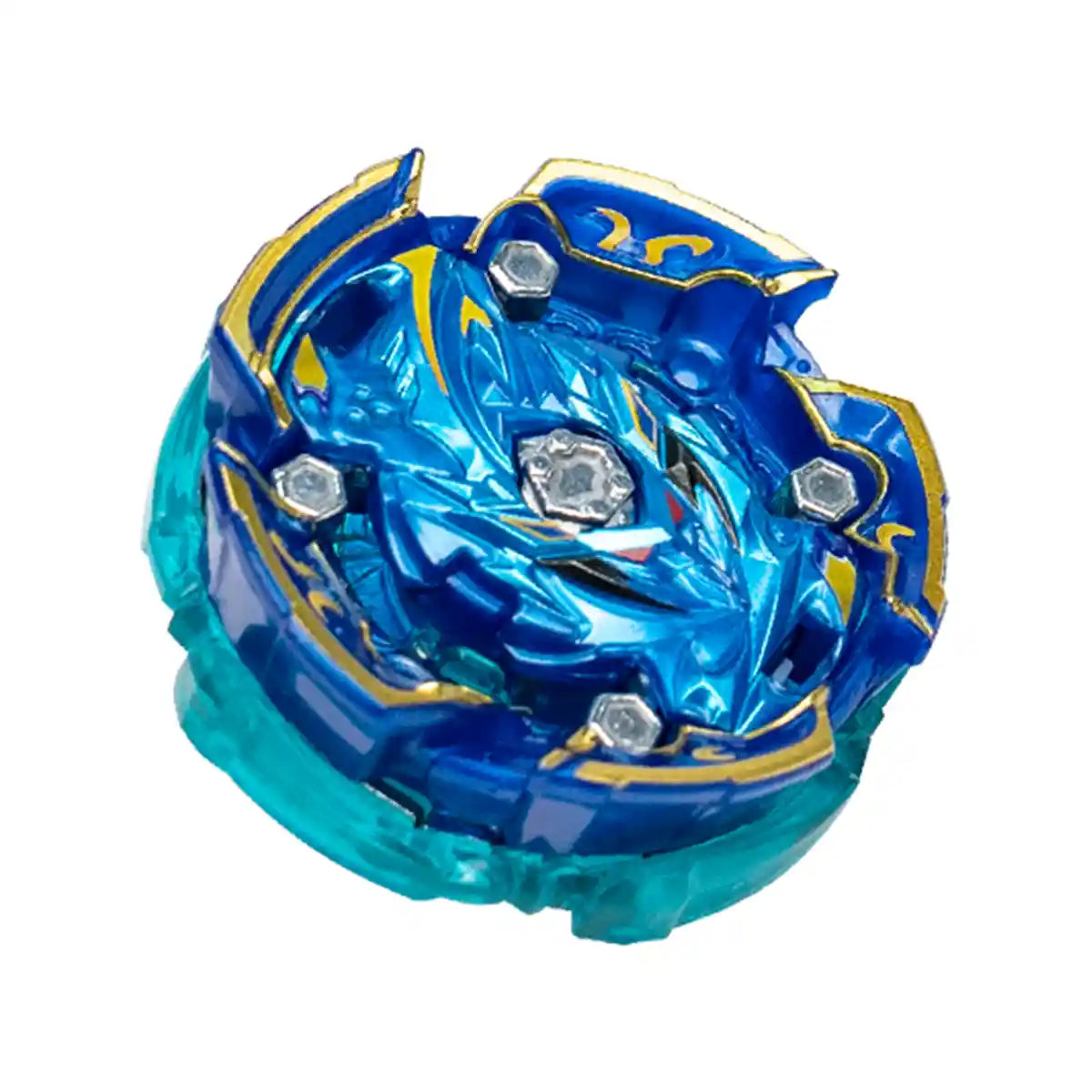 BEYBATTLE BURST S4 Starter Naked Spryzen S5, BB-156-T, Left-Spin Defense & Balance Beyblade with Launcher and Ripcord