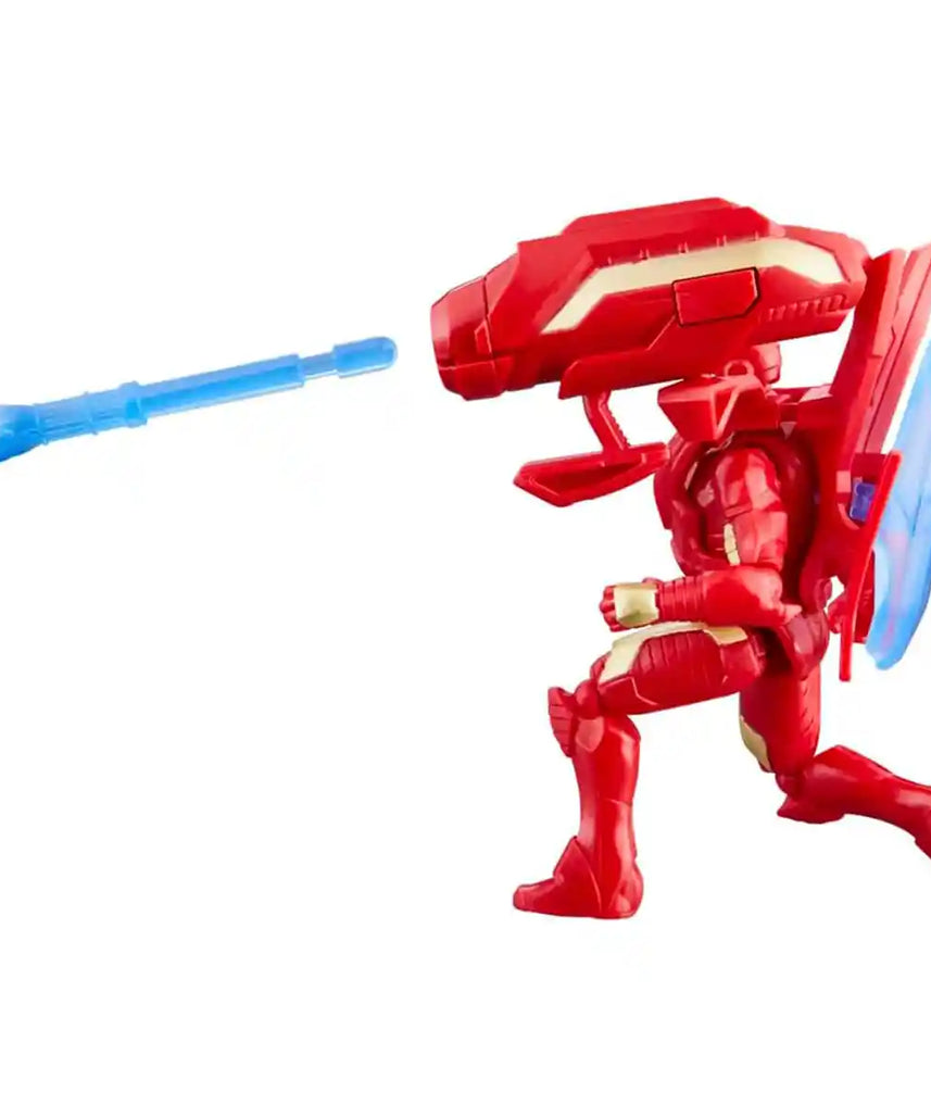 مجسم الرجل الحديدي من مارفل أفينجرز مع حقيبة نفاثة ودرع ومسدس - F9342