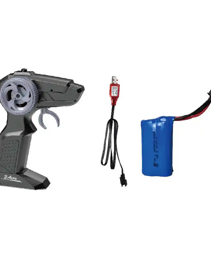 سيارة كرازون 1:12 RC مع بطارية - جهاز تحكم عن بعد 2.4 جيجاهرتز، سيارة سباق عالية السرعة، مناسبة للأعمار من 3 سنوات فما فوق