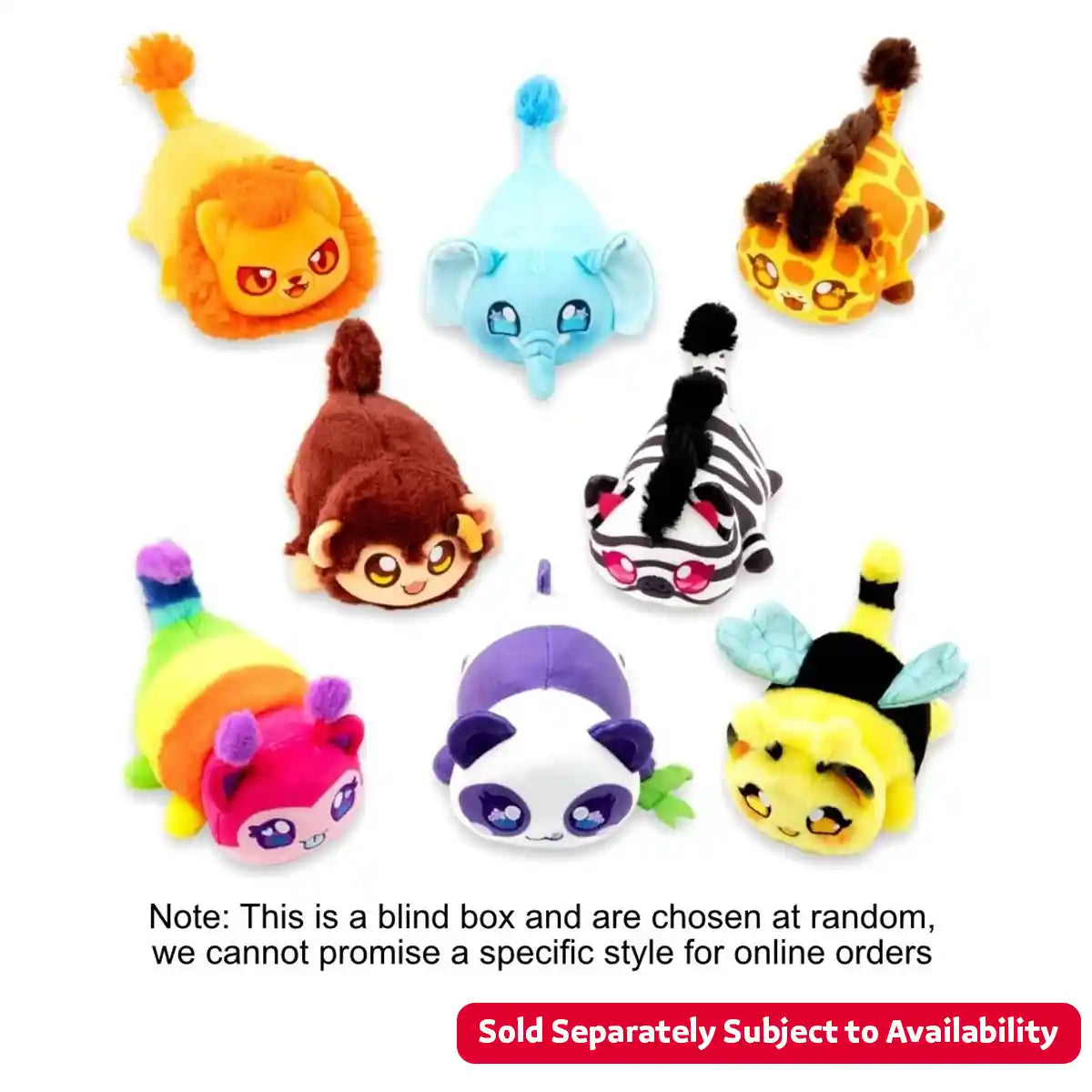 أفماو ميميوز سفاري مخملي غامض 6 بوصات - مكعبات أخرى، مجموعة مكعبات بناء، ألعاب بناء آمنة ومتينة، 3 سنوات فأكثر