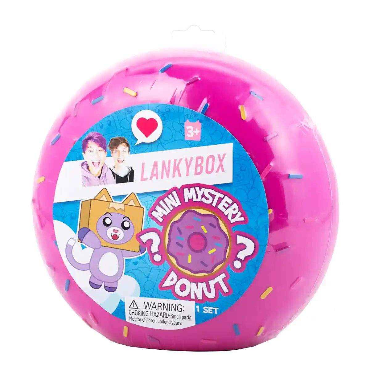 LankyBox Mini Mystery Donut Set, 6 Surprise Collectible Toys, Unboxing Fun for Kids