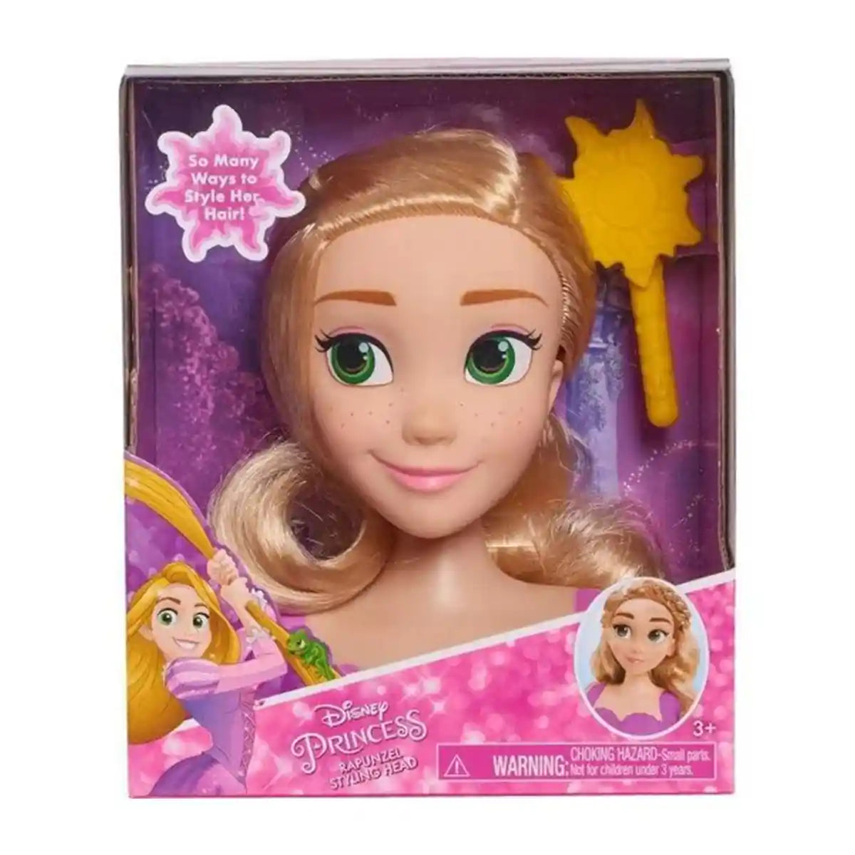 لعبة رأس تصفيف الشعر المصغر من ديزني برينسيس أريل، مجموعة لعب شعر تظاهري مع ملحقات للبنات، مناسبة للسفر، للأعمار من 3 سنوات فما فوق، متنوعة