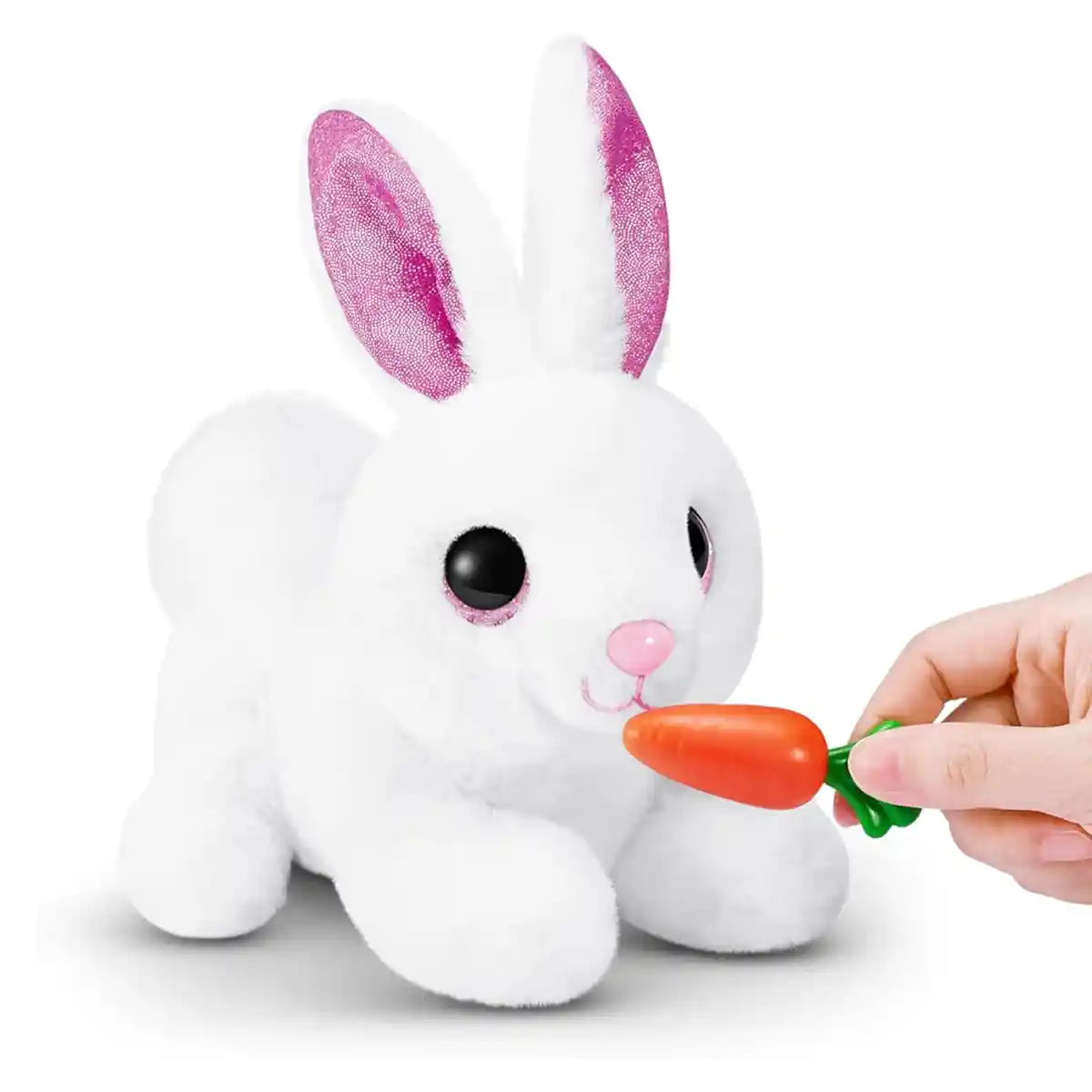 لعبة تفاعلية من Pets Alive Mama & Baby Surprise - السلسلة 1: Mama Bunny مع أرانب صغيرة مخفية وأصوات وملحقات