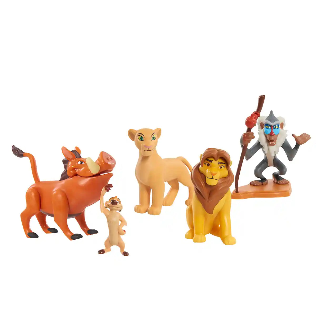 Disney The Lion King Classic Collector Figure Set with Simba, Nala, Timon, Pumbaa for Kids Ages 3+