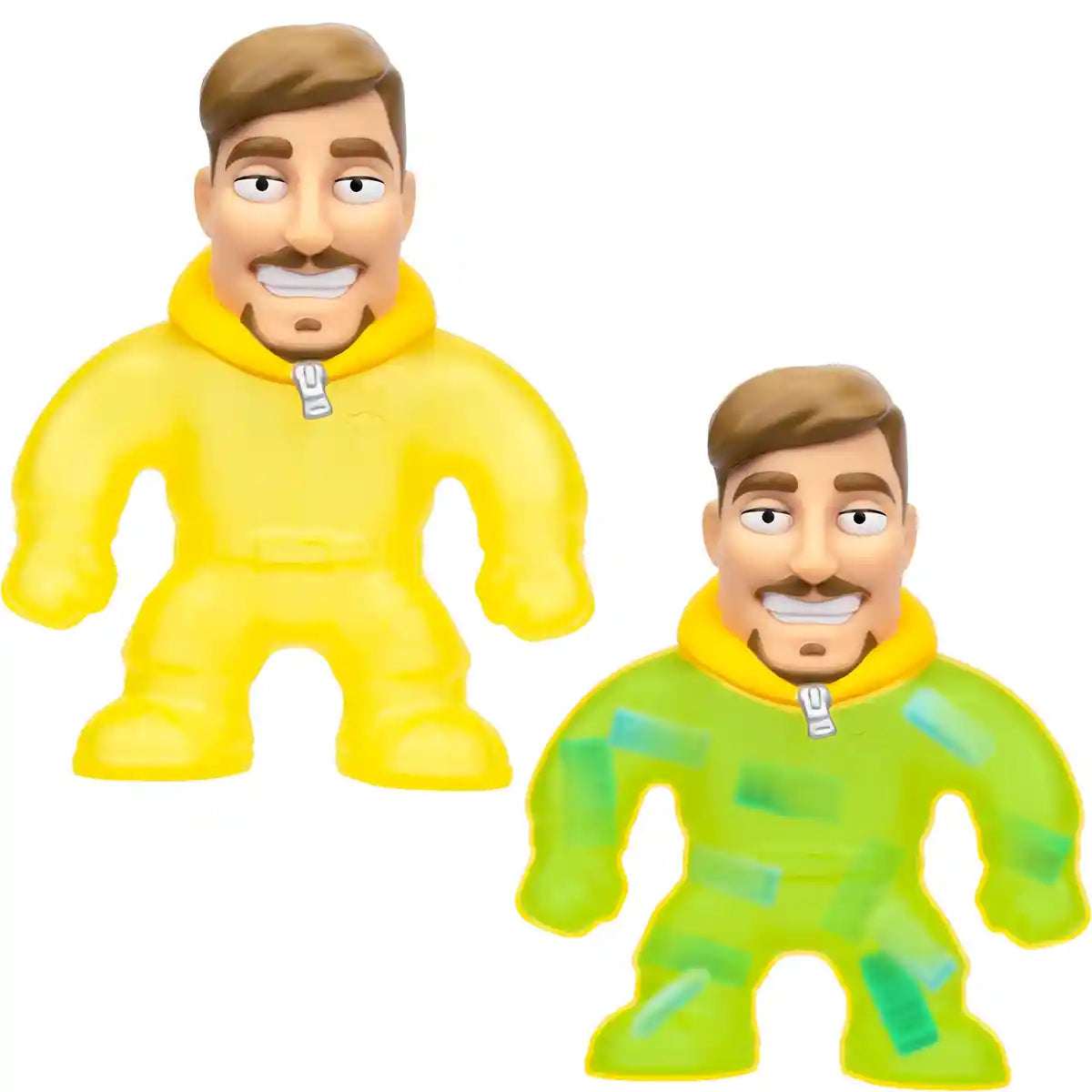 مجموعة أدوات صنع شخصيات الحركة الخاصة بك من MrBeast Lab Hero Creator، لعبة Hazmat Jimmy القابلة للتمدد مع 3 حشوات، محطة إبداع تفاعلية، مجموعة لعب DIY قابلة لإعادة التعبئة للأطفال من سن 5 سنوات فما فوق