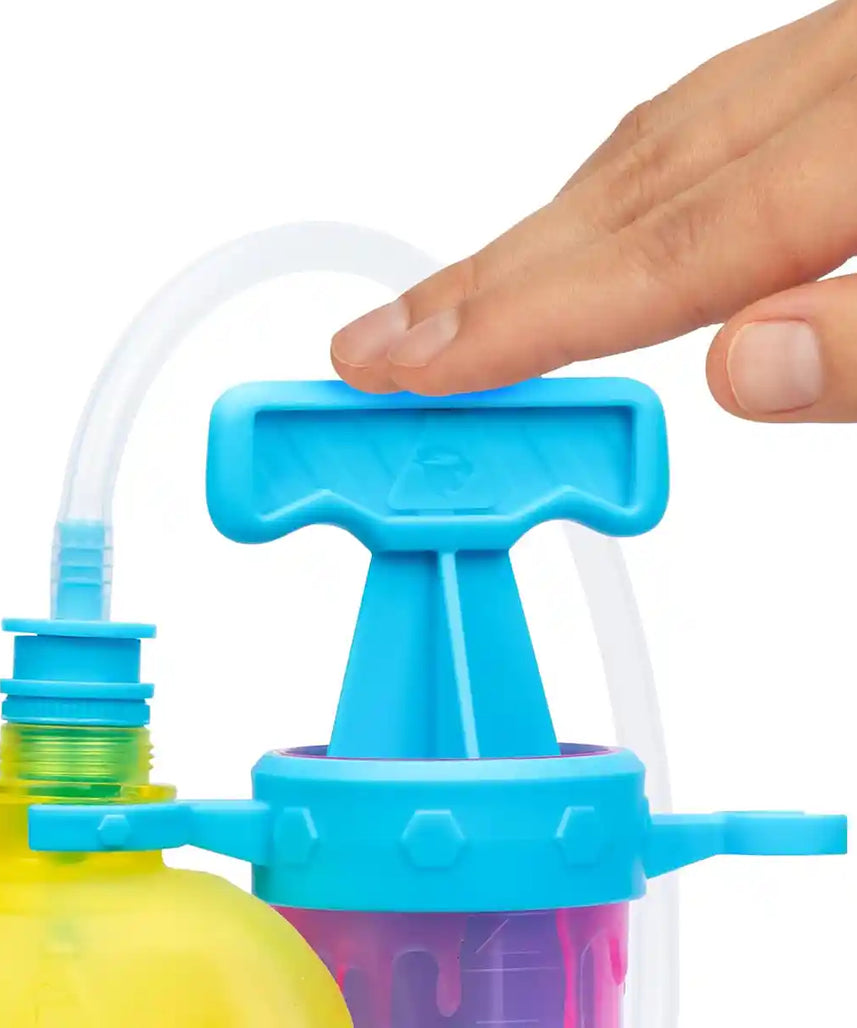 مجموعة أدوات صنع شخصيات الحركة الخاصة بك من MrBeast Lab Hero Creator، لعبة Hazmat Jimmy القابلة للتمدد مع 3 حشوات، محطة إبداع تفاعلية، مجموعة لعب DIY قابلة لإعادة التعبئة للأطفال من سن 5 سنوات فما فوق