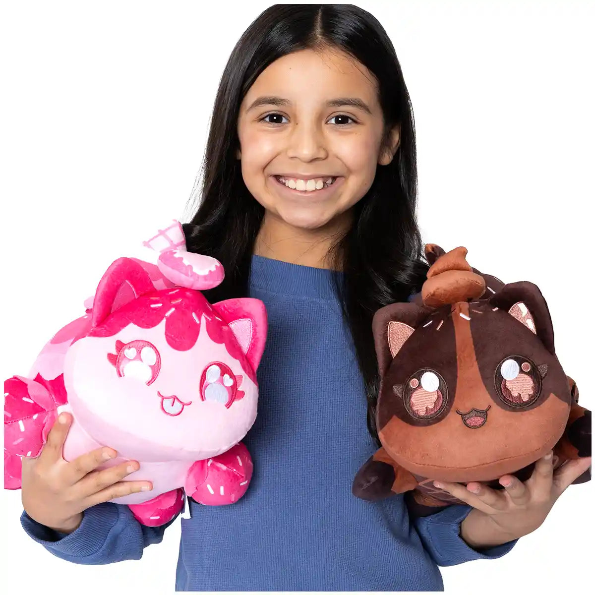 دمية أفماو مي ميوز الكلاسيكية الغامضة، مقاس 11 بوصة، مجموعة آيس كريم، صندوق أعمى مع واحدة من 4 قطط محشوة، شوكولاتة، فانيليا، فراولة، رقائق النعناع، بضائع أفماو الرسمية، حيوانات محشوة وألعاب قطيفة