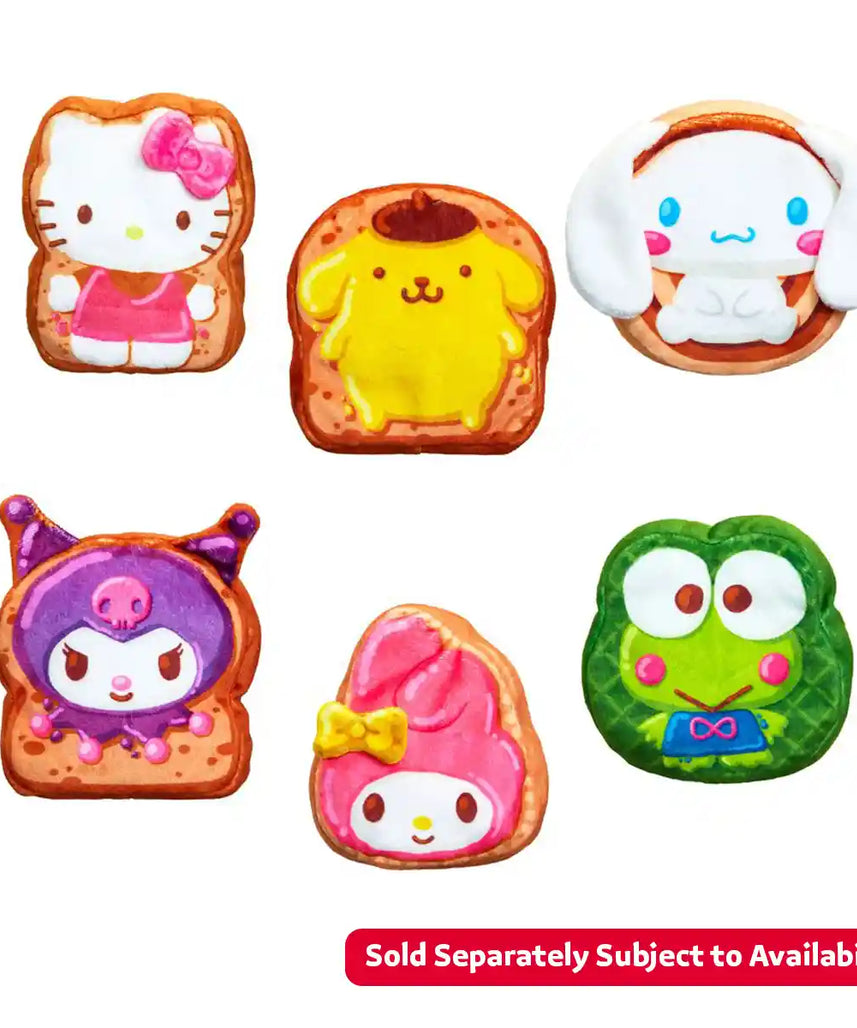لعبة كوكيز ماكري القطيفة المحشوة برائحة مفاجأة توستي تريتز من هيلو كيتي وأصدقائها، قد يختلف الطراز، للأطفال من سن 5 سنوات فما فوق، شخصيات ألعاب تفاعلية من القطيفة
