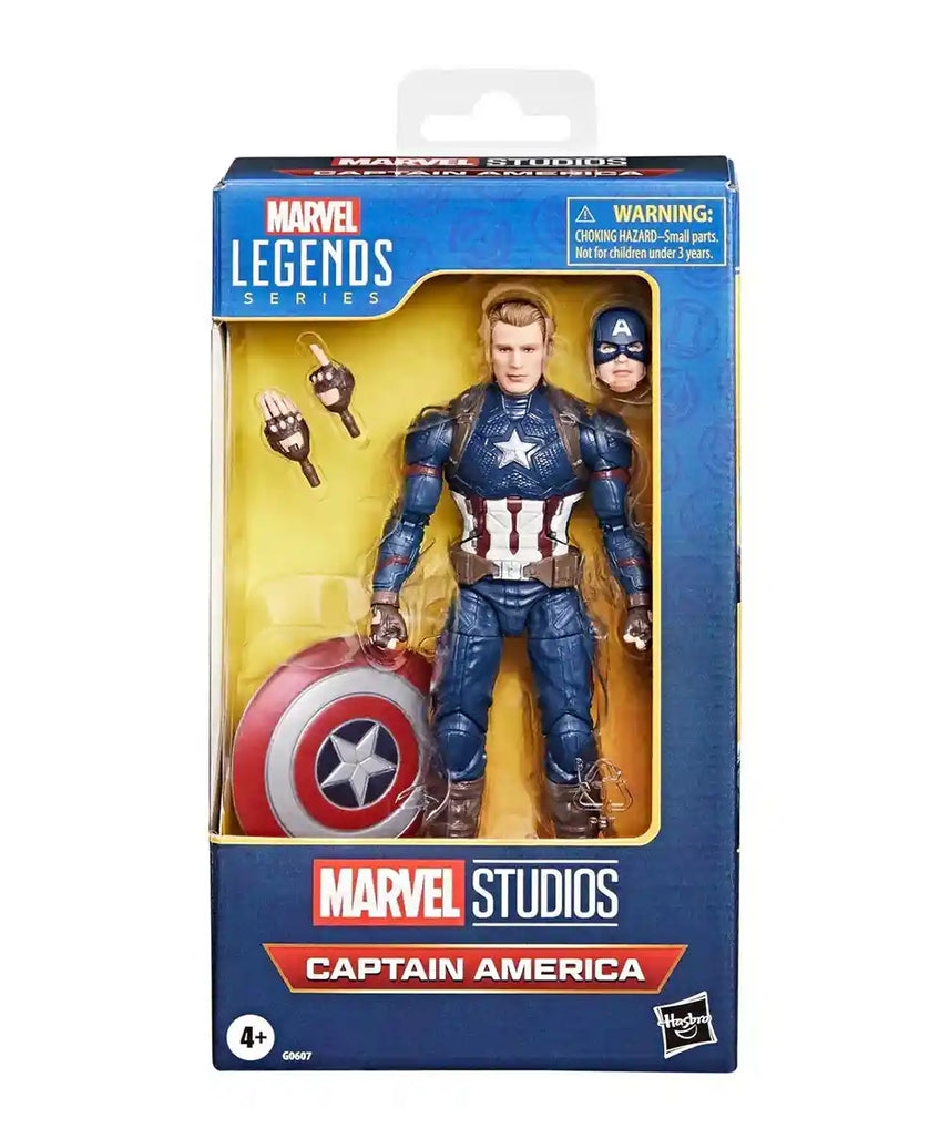 مجسم كابتن أمريكا من مارفل ليجندز أفينجرز إند جيم، مقاس 6 بوصات - G0607