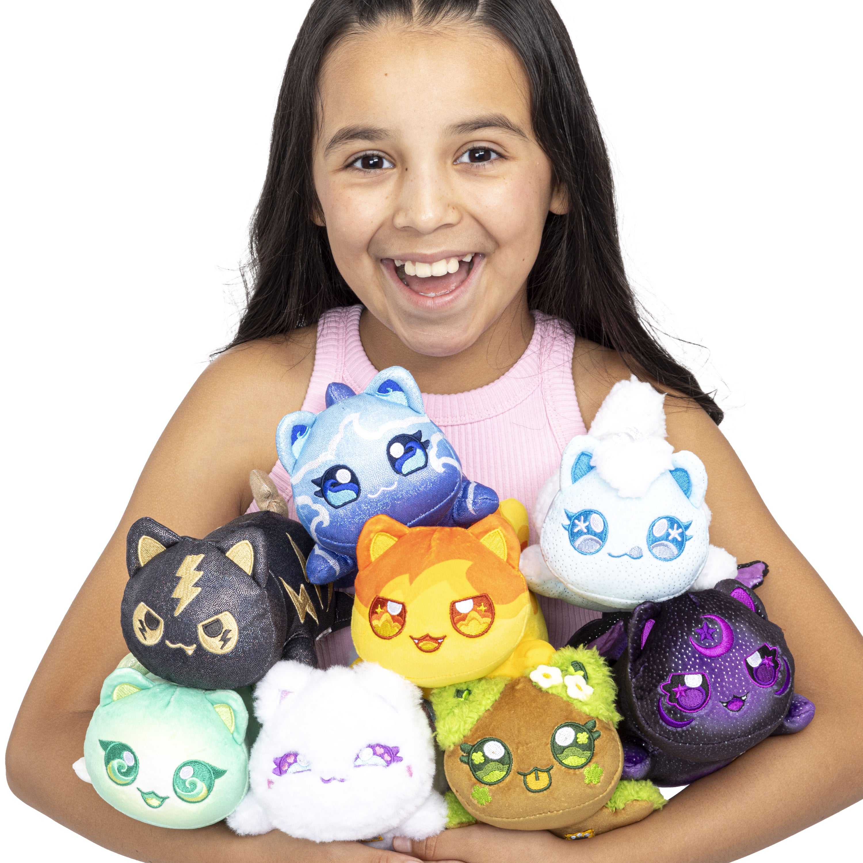 Aphmau Mystery MeeMeow Plush Elemental, Collectible Toy for Kids, Age 5+