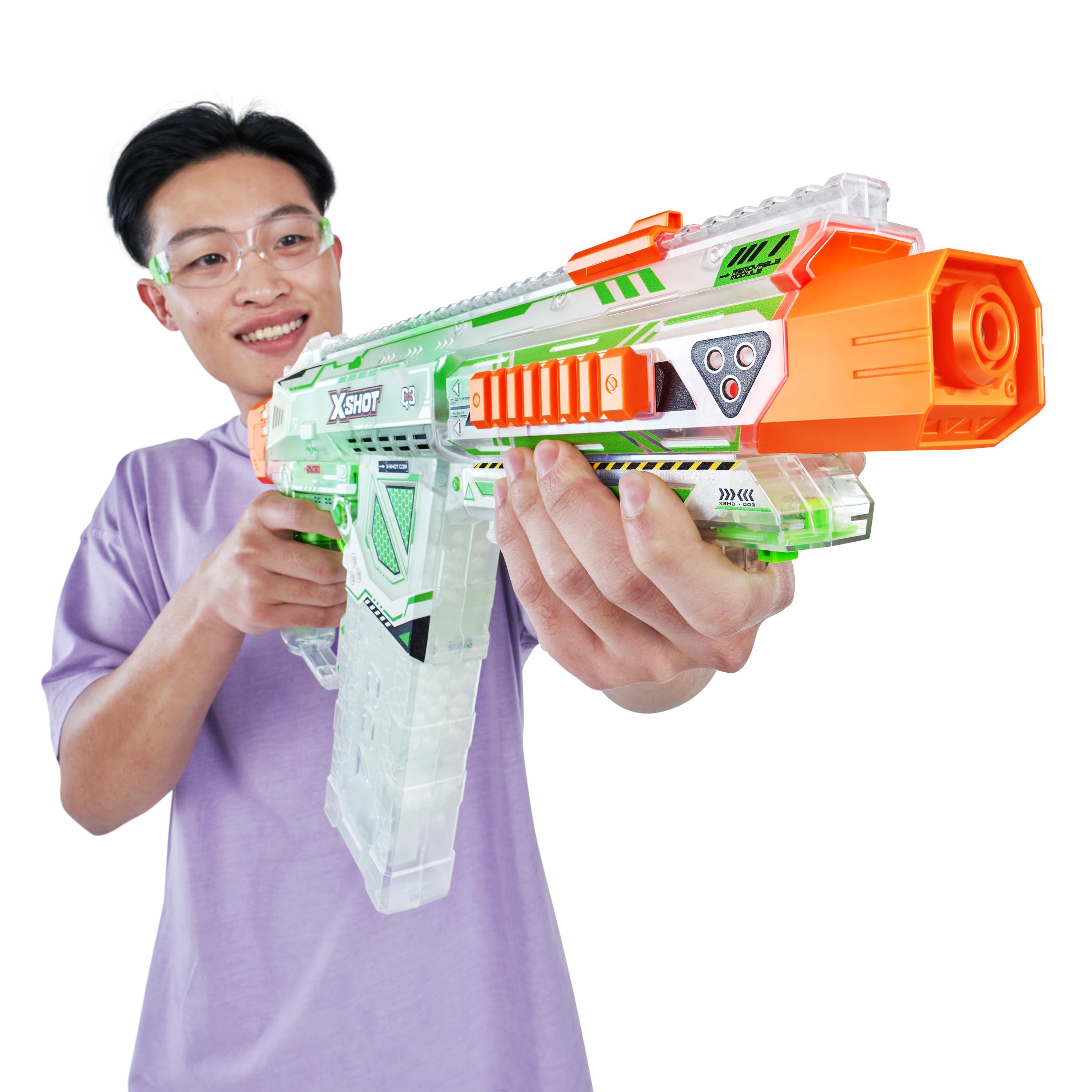 X Shot Hyper Gel Glow In The Dark Large Blaster, Toy Gun for Boys, Age 14+