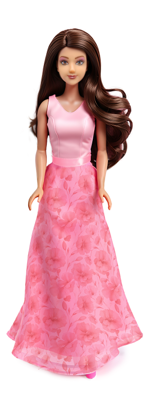 Fulla Stylish Dress Collection Doll, Fashion Doll Toy for Girls, Age 3+