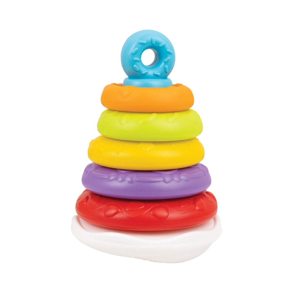 Winfun Wobble Donut Stacker Toddler Toy for Balance Coordination and Motor Skill Development 3+ Years