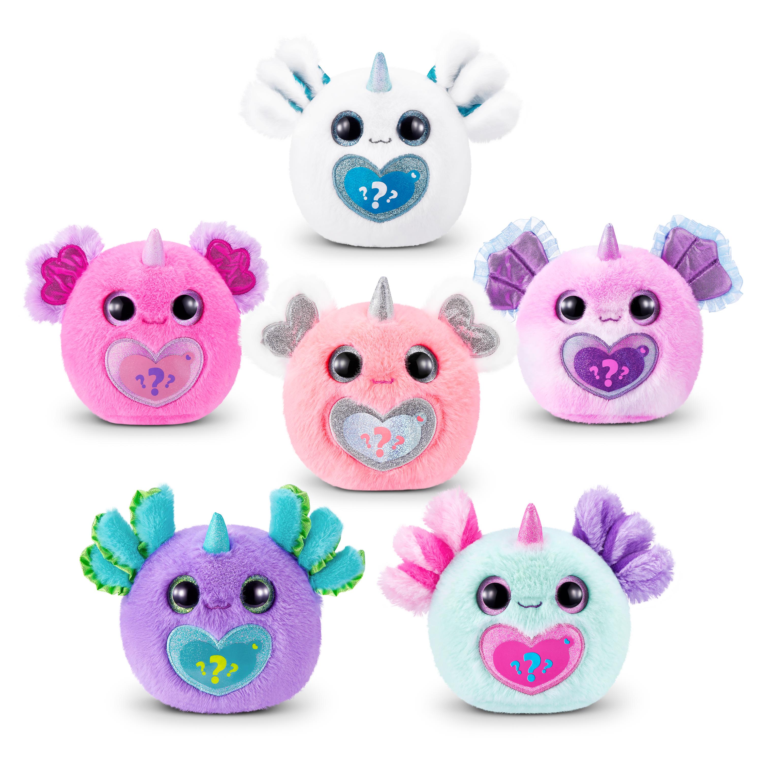 Rainbocorns Axolotlcorn Surprise Plush, Collectible Toy for Girls, Age 3+