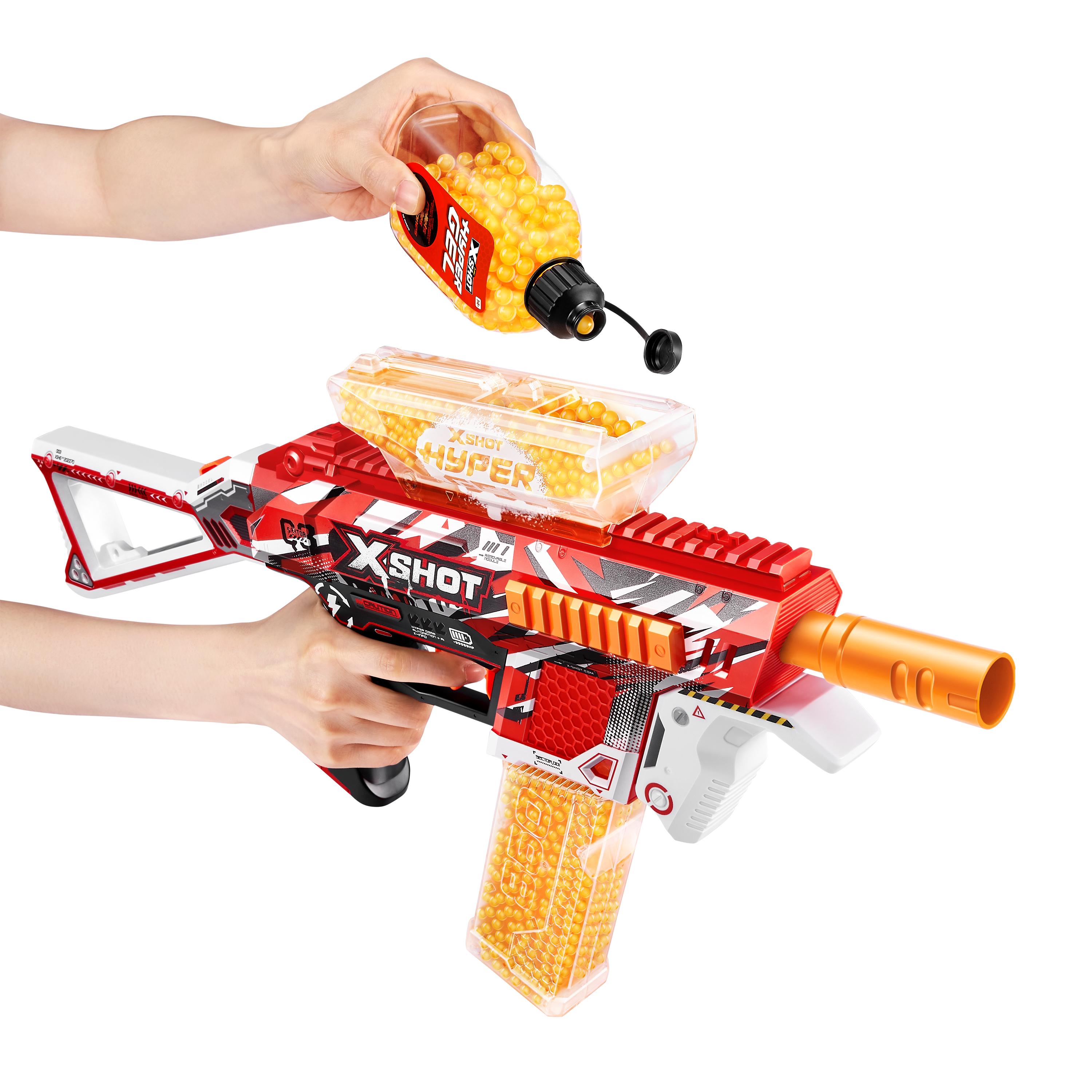 X Shot Hyper Gel Medium Blaster with 10000 Gellets, Shooting Toy for Boys, Age 14+